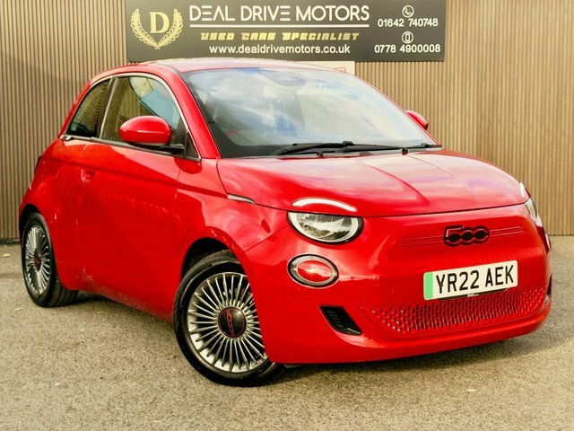 Fiat 500E 2022 42Kwh Red Hatchback 118 Ps Red