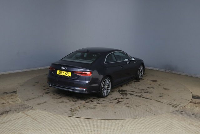 Audi A5 2017 2.0 Tdi S Line Coupe S Tronic Euro GM17VZS Blue #6