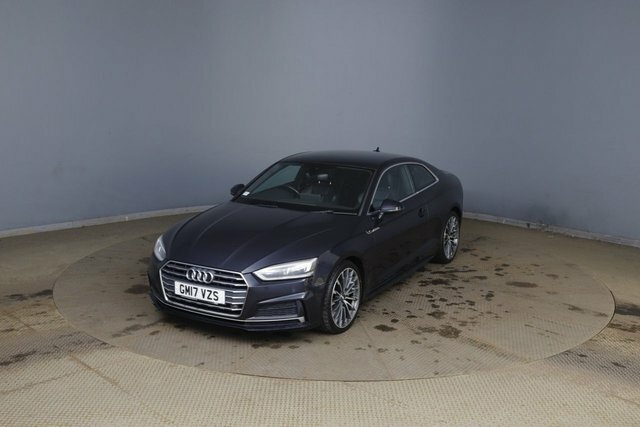 Audi A5 2017 2.0 Tdi S Line Coupe S Tronic Euro GM17VZS Blue #3