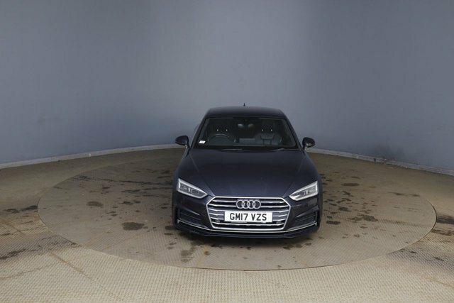 Audi A5 2017 2.0 Tdi S Line Coupe S Tronic Euro GM17VZS Blue #2