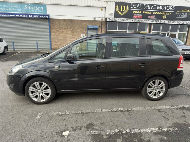 Vauxhall Zafira 2012 1.6 16V Exclusiv Mpv Euro 5 Black #4