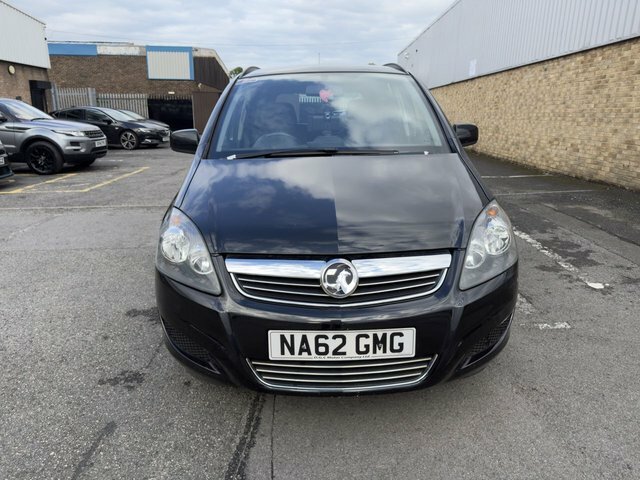 Vauxhall Zafira 2012 1.6 16V Exclusiv Mpv Euro 5 Black #2
