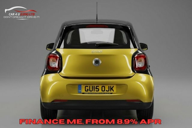 Smart Forfour Prime Premium Hatchback Yellow #3