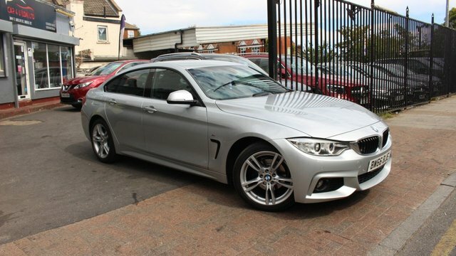 BMW 4 Series Gran Coupe 420I M Sport Hatchback Silver