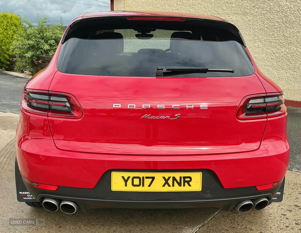 Porsche Macan S Pdk Red #4