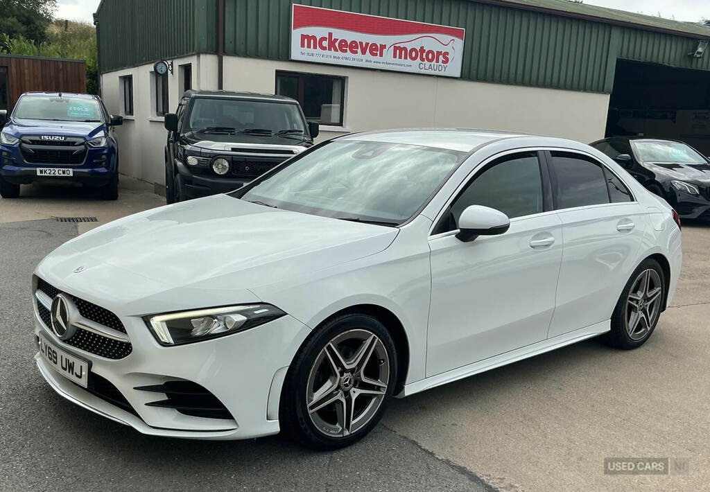 Mercedes-Benz A Class A200 Amg Line White