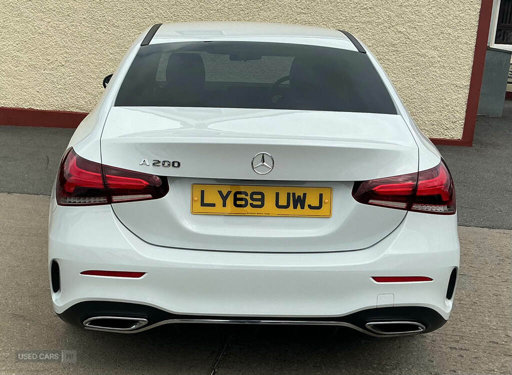 Mercedes-Benz A Class A200 Amg Line White #4