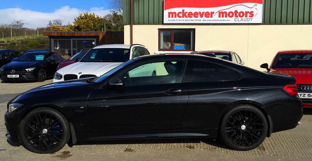 BMW 4 Series 420D 190 M Sport Professional Media Black #4