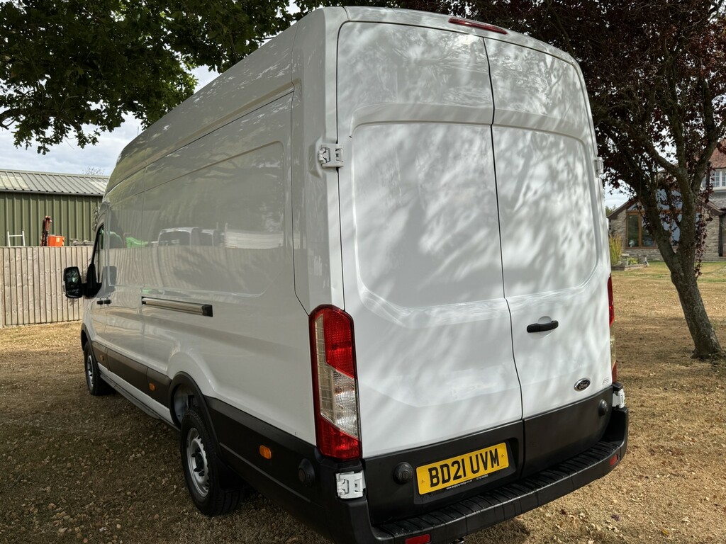Ford Transit Custom 2.0 Transit Leader Van 350 L4 H3 Ecoblue 130Ps Rwd BD21UVM White #2