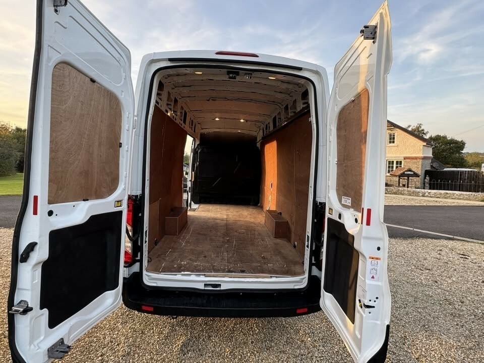 Ford Transit Custom 2.0 Transit Leader Van 350 L4 H3 Ecoblue 130Ps Rwd BD21UVM White #4