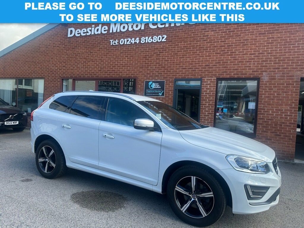 Volvo XC60 2.4L R-design Lux Nav White