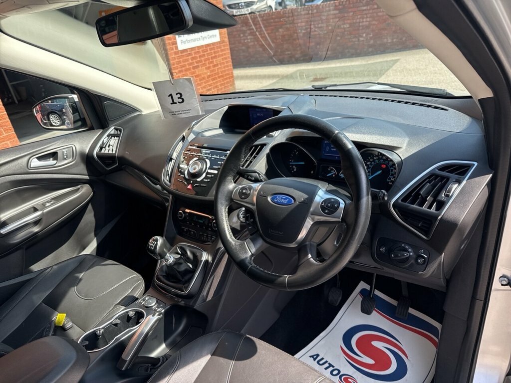 Ford Kuga 2.0 Titanium Tdci 2Wd 130Bhp Best Colour Finance P White #4