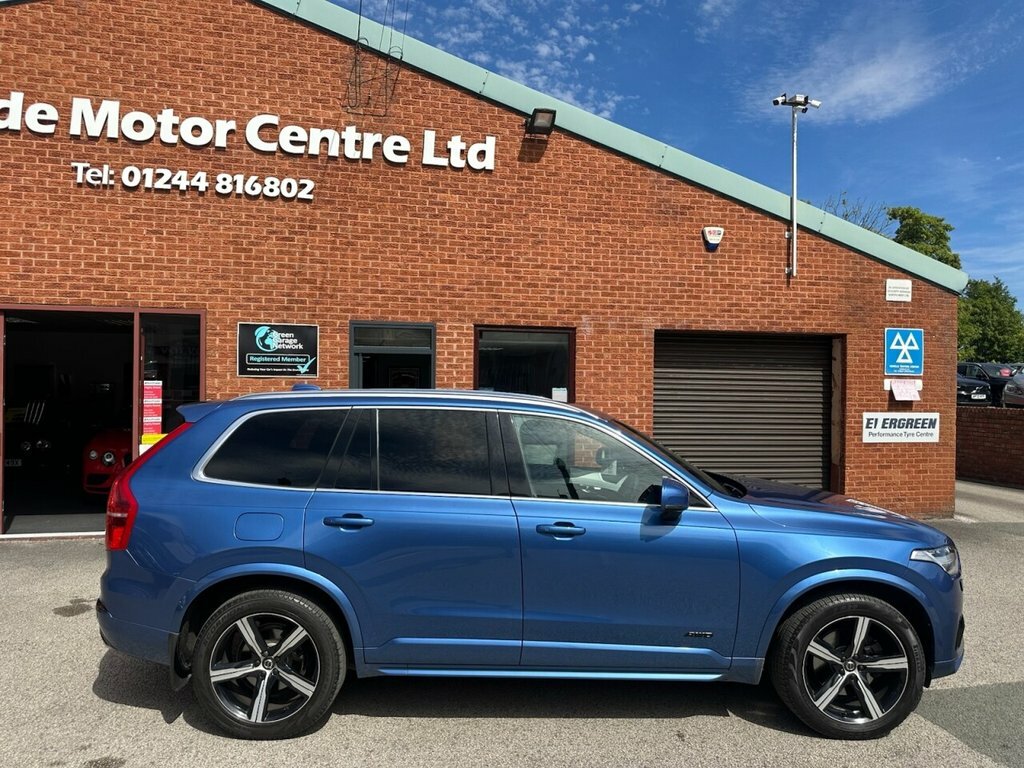 Volvo XC90 2L R-design Blue #3