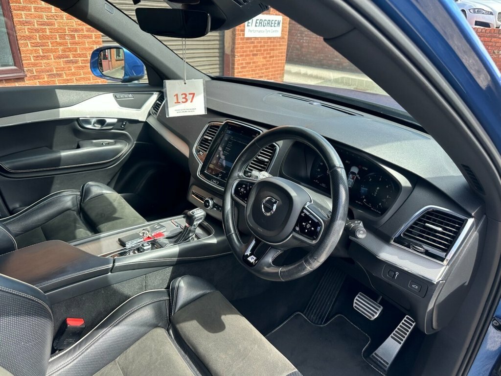 Volvo XC90 2L R-design Blue #4
