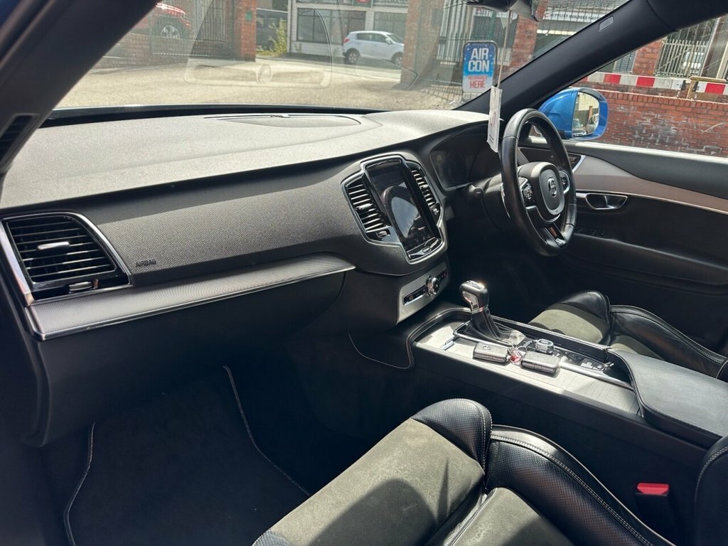 Volvo XC90 2L R-design Blue #6