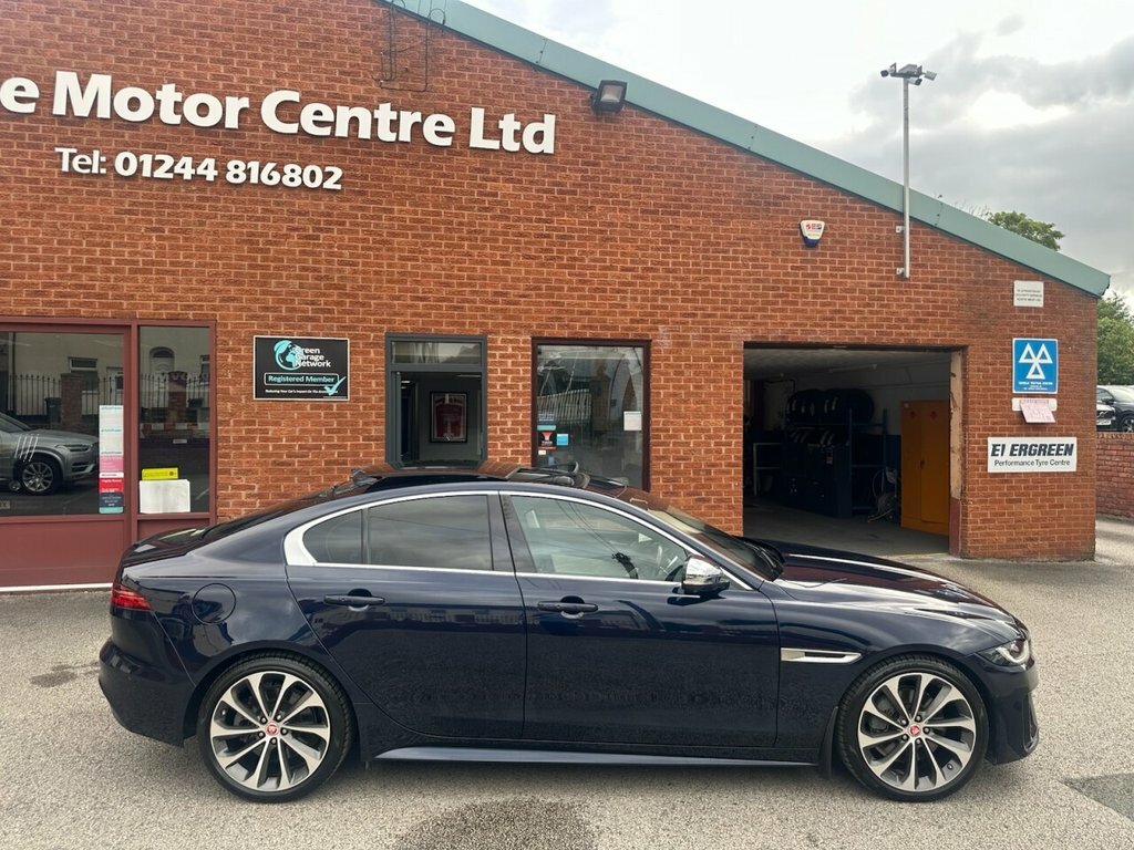 Jaguar XE Saloon K5JXE Blue #2