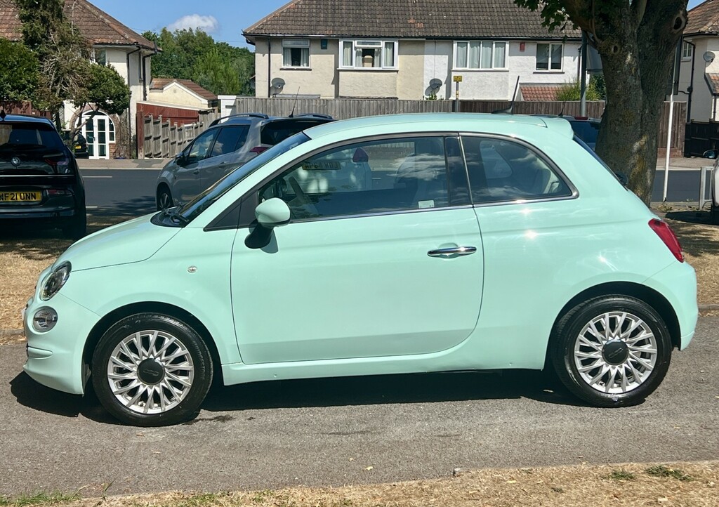 Fiat 500 Hatchback 1.2 69Hp Lounge 201969 Green #4