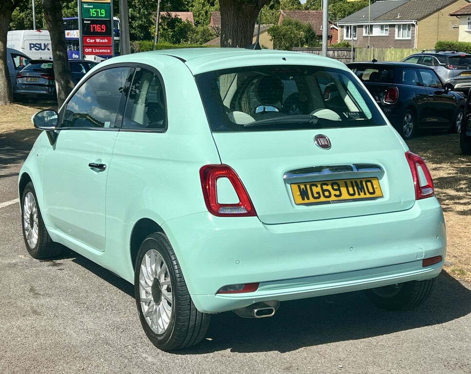 Fiat 500 Hatchback 1.2 69Hp Lounge 201969 Green #5