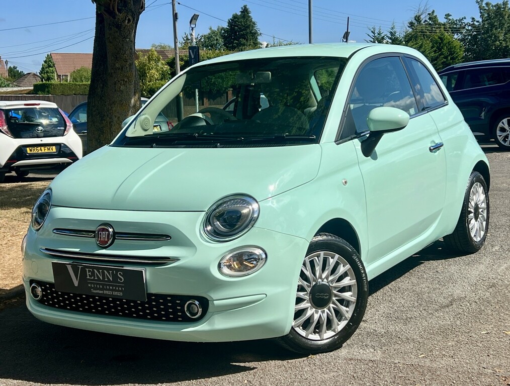 Fiat 500 Hatchback 1.2 69Hp Lounge 201969 Green #3