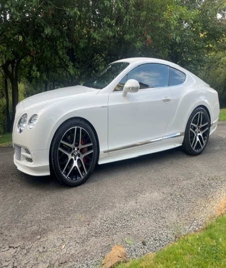 Bentley Continental Coupe Blue #11