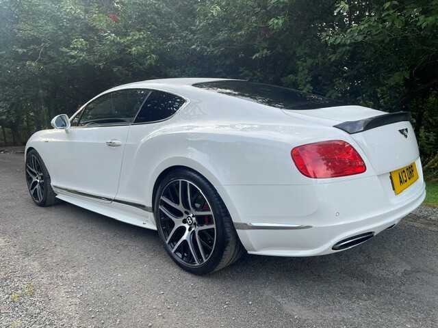Bentley Continental Coupe Blue #8