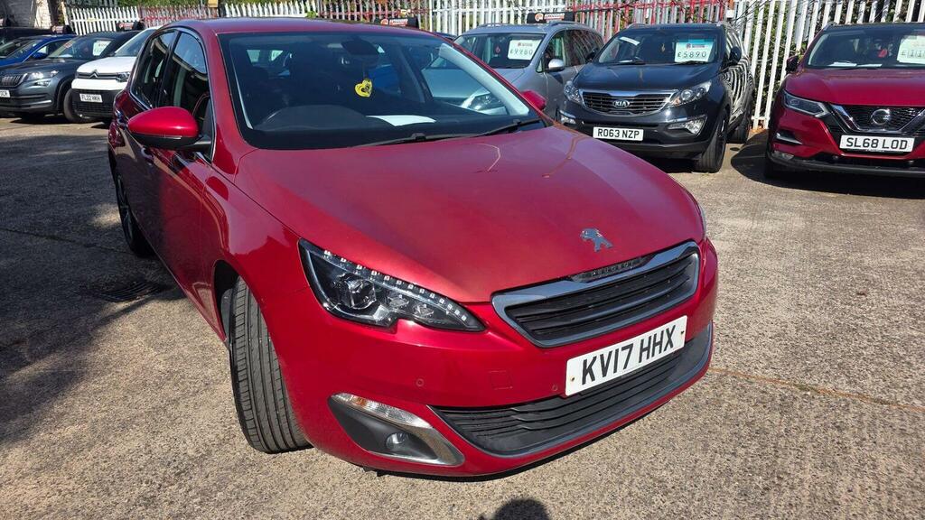 Peugeot 308 1.6 Bluehdi Allure Euro 6 Ss Red #2