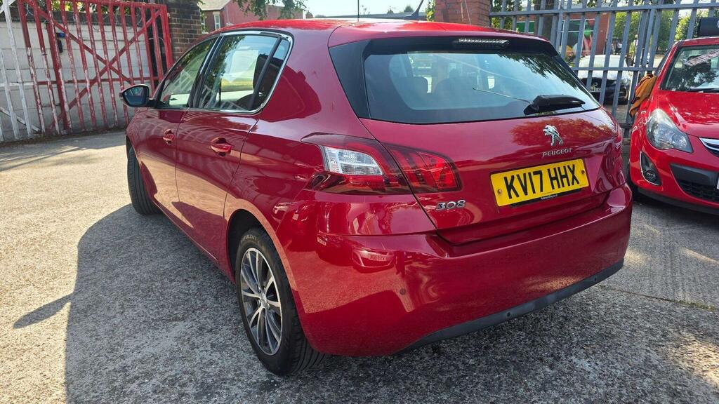 Peugeot 308 1.6 Bluehdi Allure Euro 6 Ss Red #4