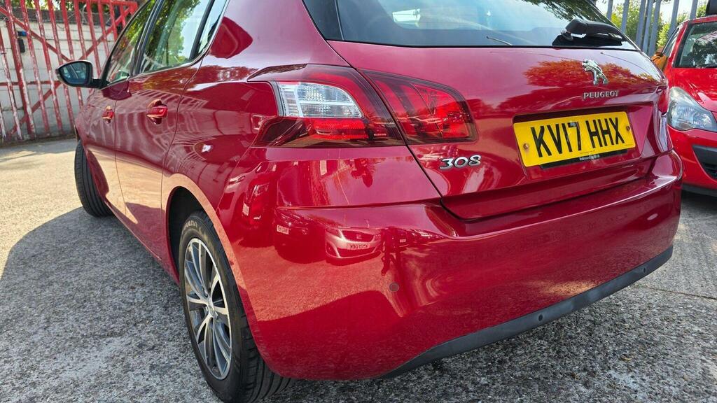 Peugeot 308 1.6 Bluehdi Allure Euro 6 Ss Red #5