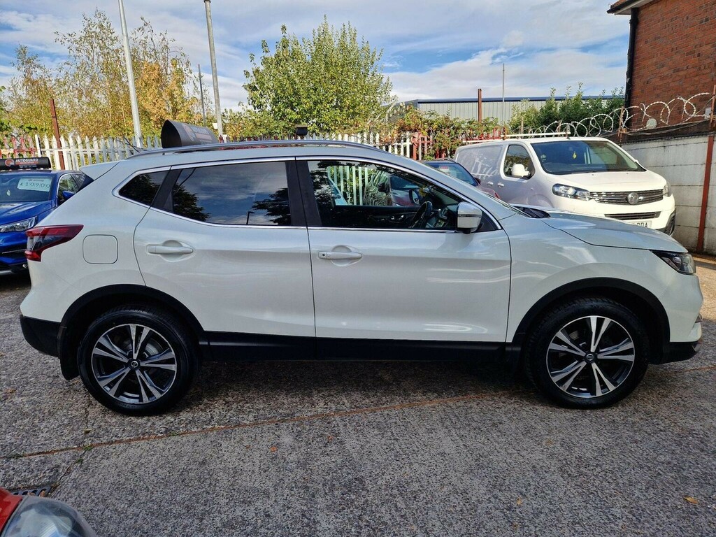Nissan Qashqai 1.5 Dci N-connecta Euro 6 Ss White #6