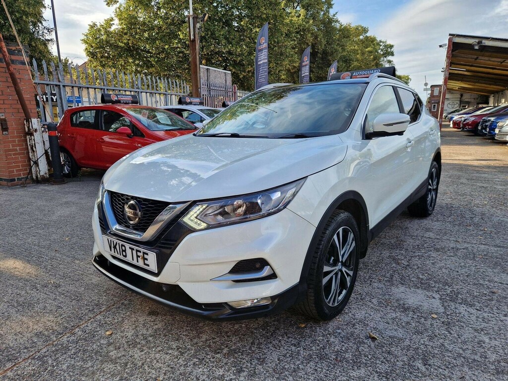 Nissan Qashqai 1.5 Dci N-connecta Euro 6 Ss White