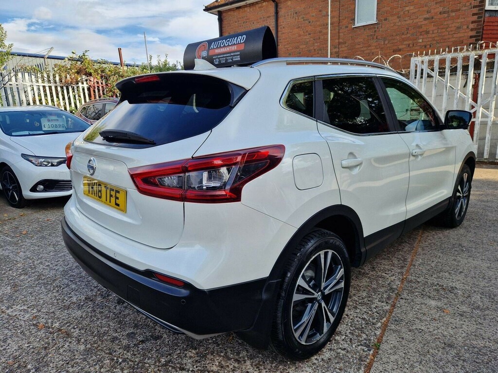 Nissan Qashqai 1.5 Dci N-connecta Euro 6 Ss White #5