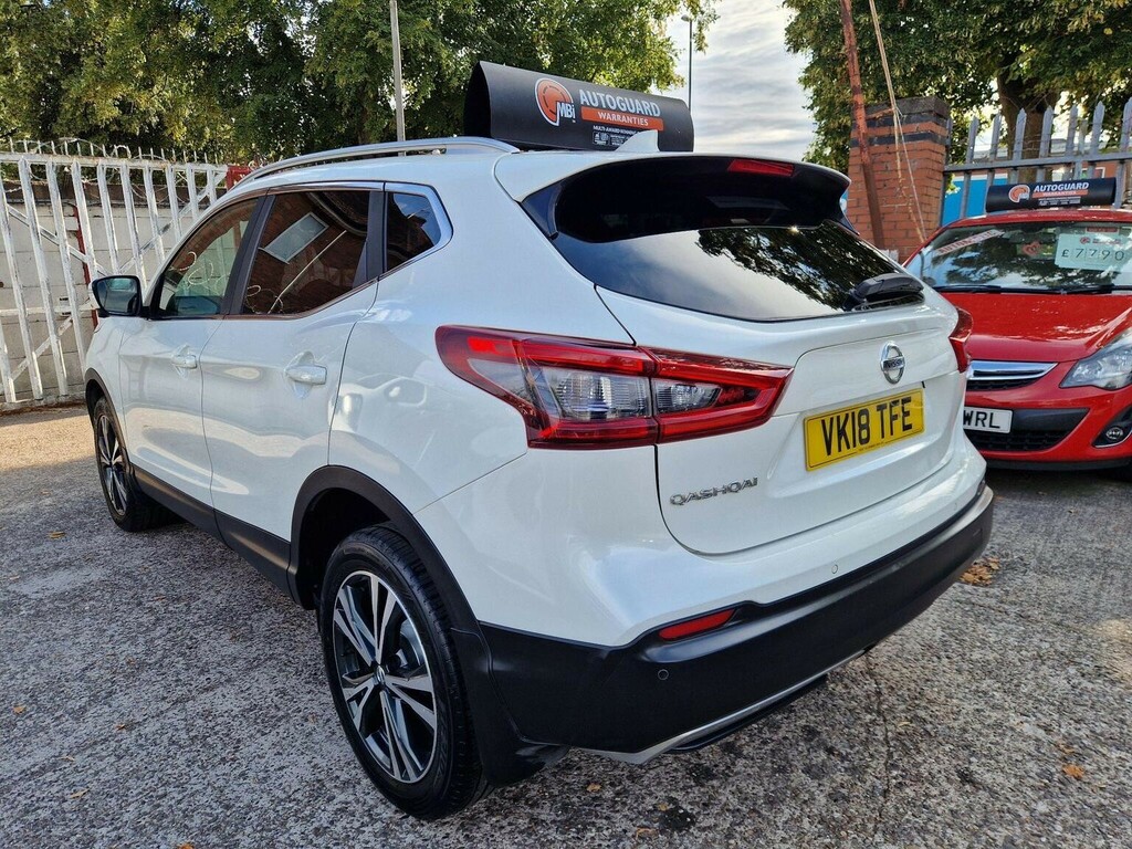 Nissan Qashqai 1.5 Dci N-connecta Euro 6 Ss White #3