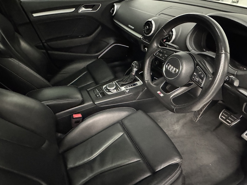 Audi S3 2.0 Tfsi Black Edition Saloon S Tronic White #6