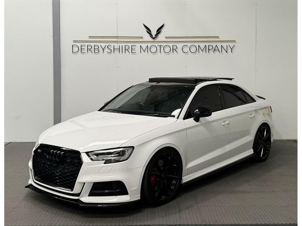 Audi S3 2.0 Tfsi Black Edition Saloon S Tronic White #3