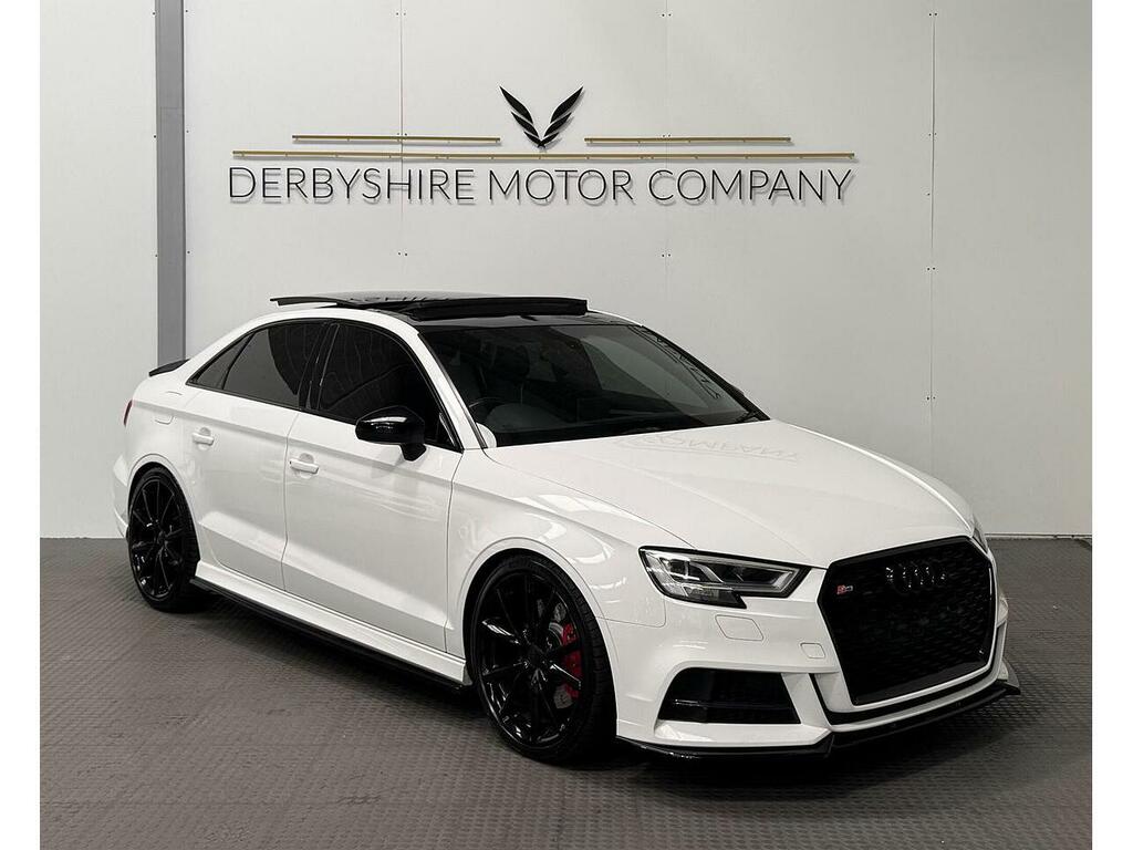 Audi S3 2.0 Tfsi Black Edition Saloon S Tronic White