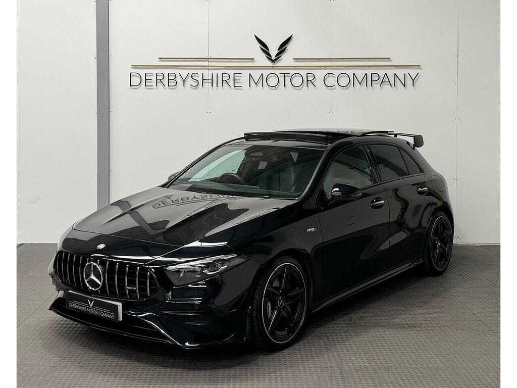 Mercedes-Benz A Class 2.0 A35h Mhev Amg Premium Plus Hatchback Pet Black #2