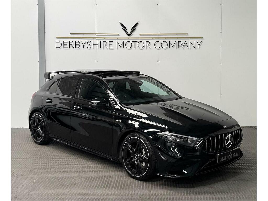 Mercedes-Benz A Class 2.0 A35h Mhev Amg Premium Plus Hatchback Pet Black