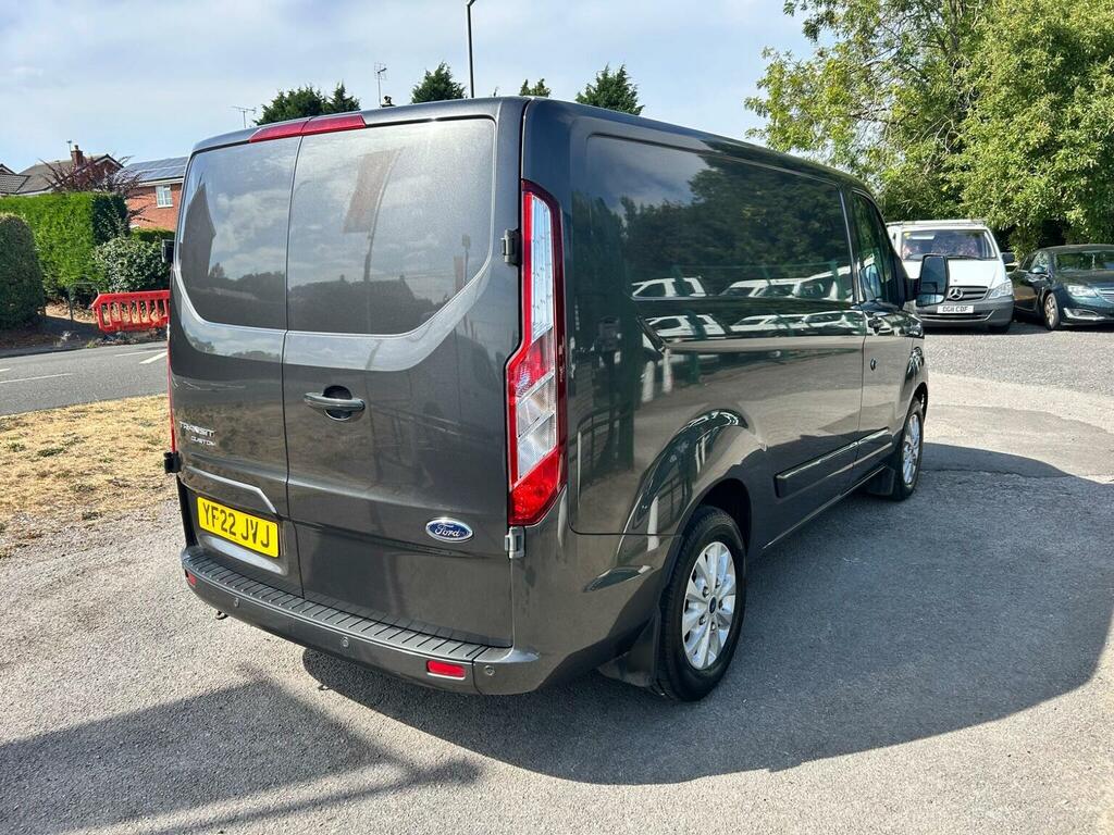 Ford Transit Custom 2.0 300 Ecoblue Limited L1 H1 Euro 6 Ss Grey #4