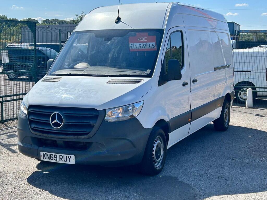 Mercedes-Benz Sprinter 2.1 314 Cdi Fwd L2 H2 Euro 6 White