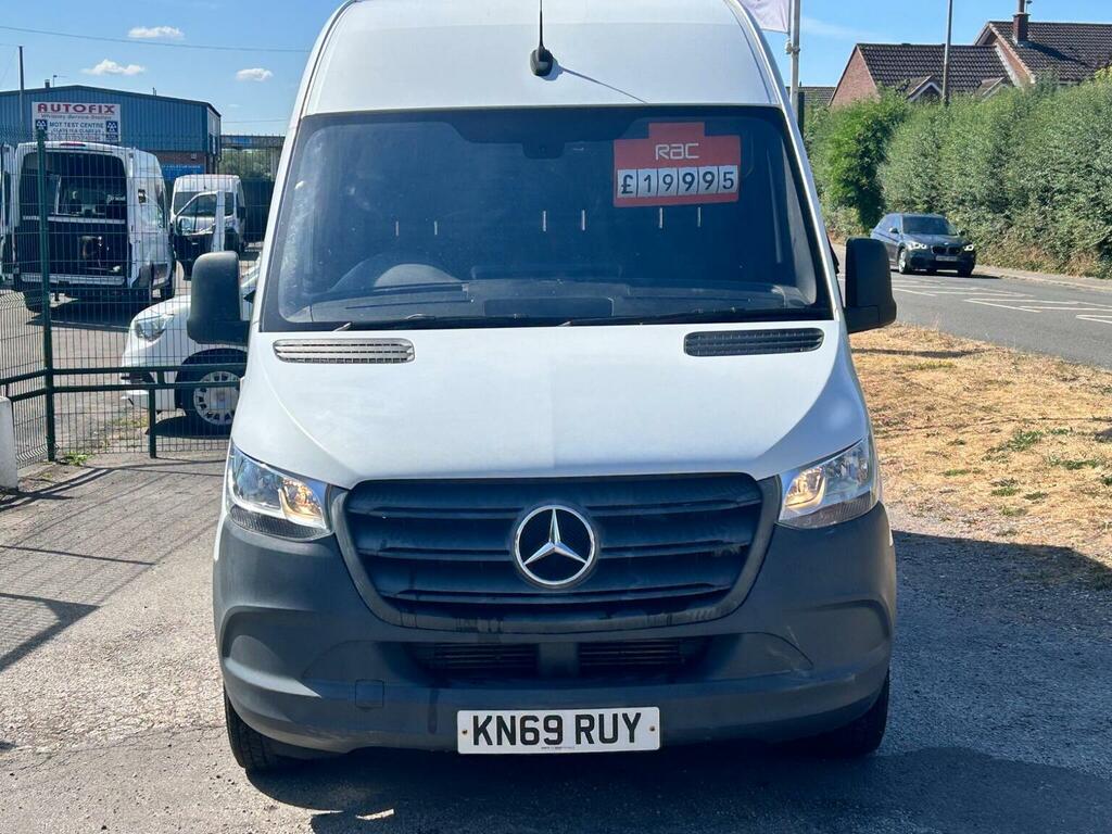 Mercedes-Benz Sprinter 2.1 314 Cdi Fwd L2 H2 Euro 6 White #2