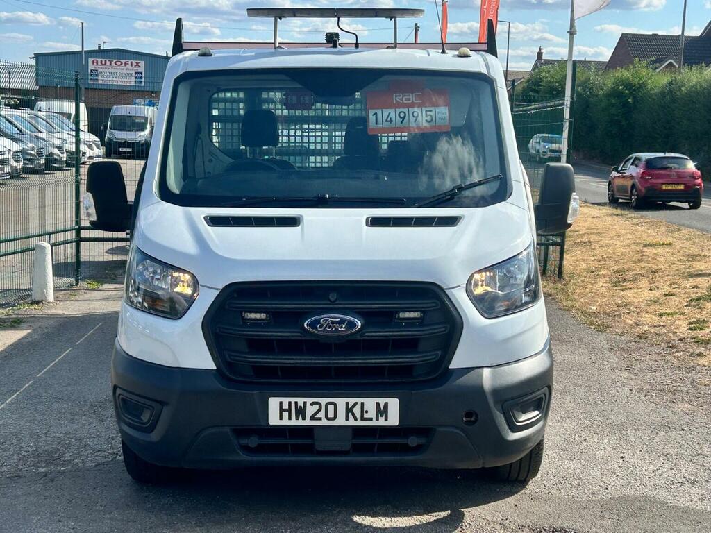 Ford Transit Custom 2.0 350 Ecoblue Leader Rwd L4 Euro 6 Ss White #2