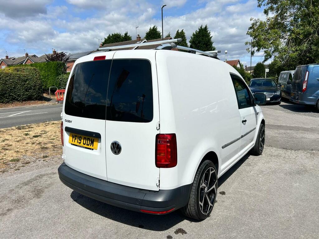 Volkswagen Caddy 2.0 Tdi C20 Startline Swb Euro 6 Ss White #4