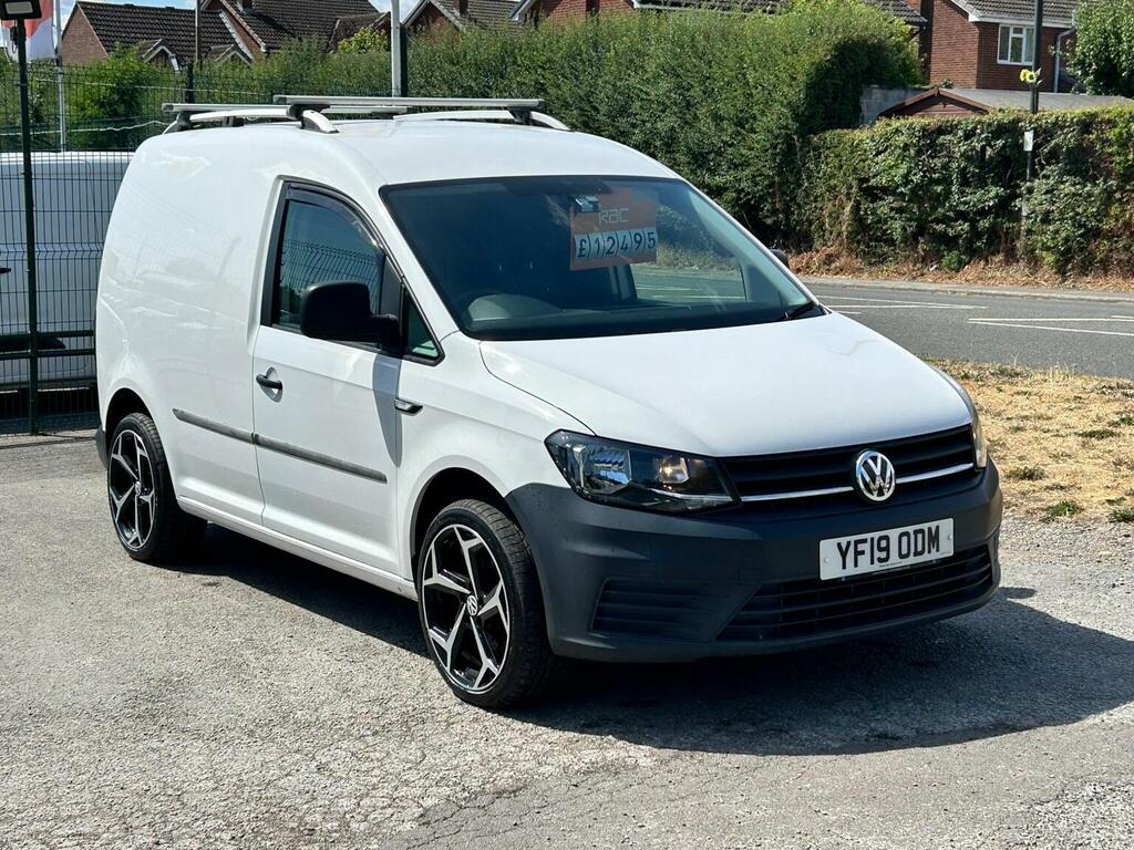 Volkswagen Caddy 2.0 Tdi C20 Startline Swb Euro 6 Ss White #3