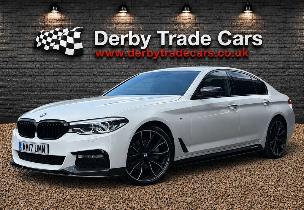 BMW 5 Series 520D Xdrive M Sport 4Wd WM17UMW White