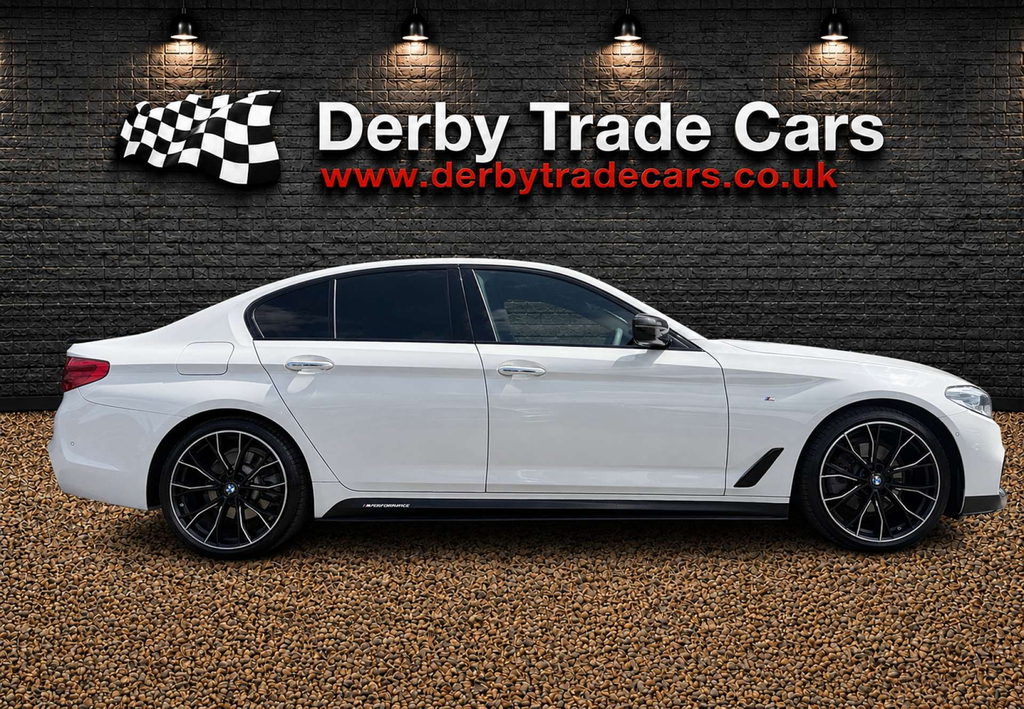 BMW 5 Series 520D Xdrive M Sport 4Wd WM17UMW White #6