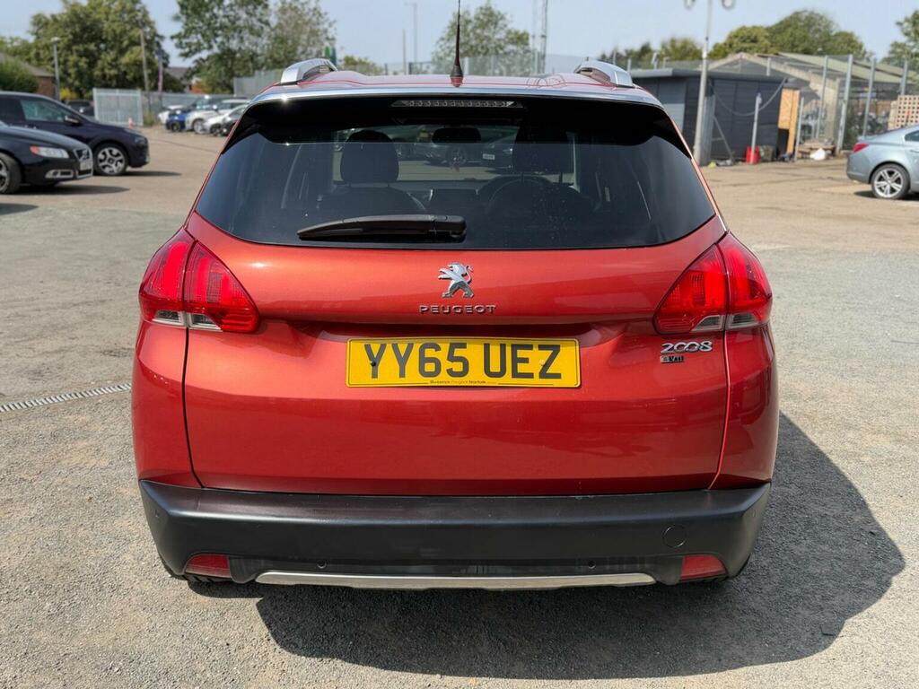 Peugeot 2008 1.2 Puretech Allure Etg Euro 6 Ss Red #4