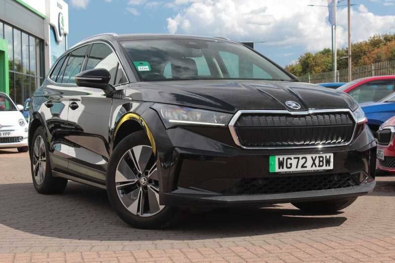 Skoda ENYAQ 132Kw 60 Ecosuite 62Kwh 120Kw - 2022 7 WG72XBW Black