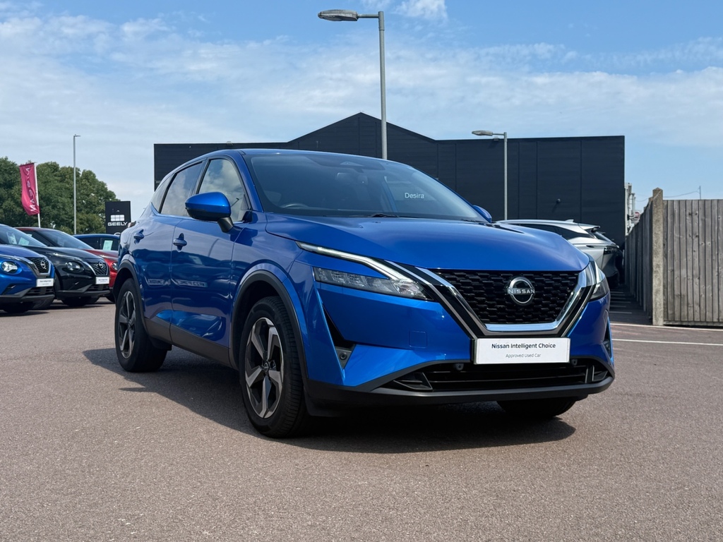 Nissan Qashqai 1.3 Dig-t Mh 158 N-connecta Xtronic KY23EOR Blue