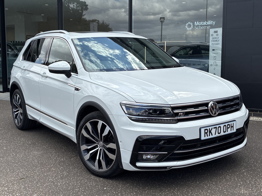 Volkswagen Tiguan 2.0 Tdi 150 R-line Tech Dsg Estate White