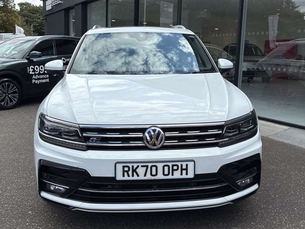 Volkswagen Tiguan 2.0 Tdi 150 R-line Tech Dsg Estate White #4